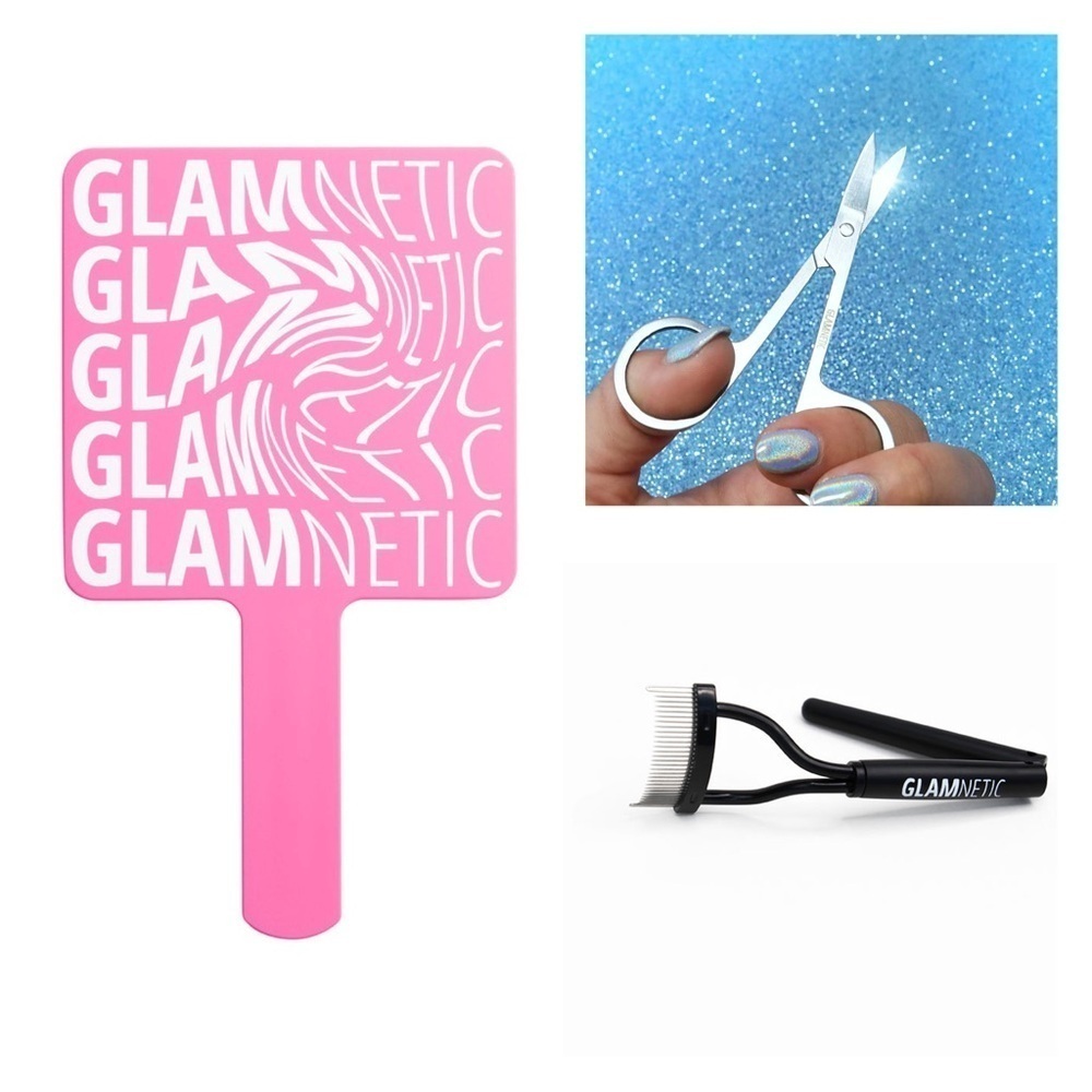 Glamnetic Lash/Brow/Mirror Set